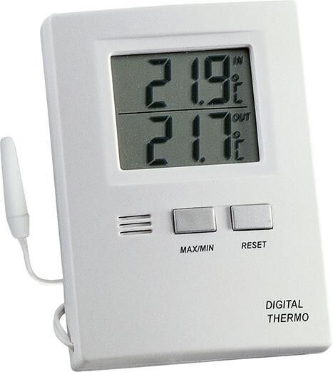 Product thumbnail Binnen- / Buitenthermometer (3 mtr kabel)