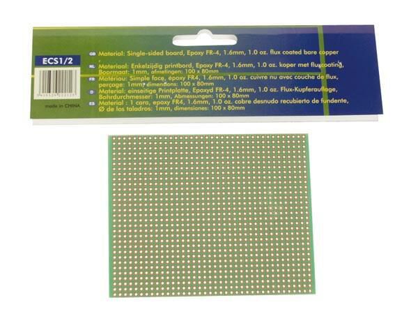 Product thumbnail EUROCARD 1 GAT PER EILAND - 100x80mm - FR4 (1st./bl.)