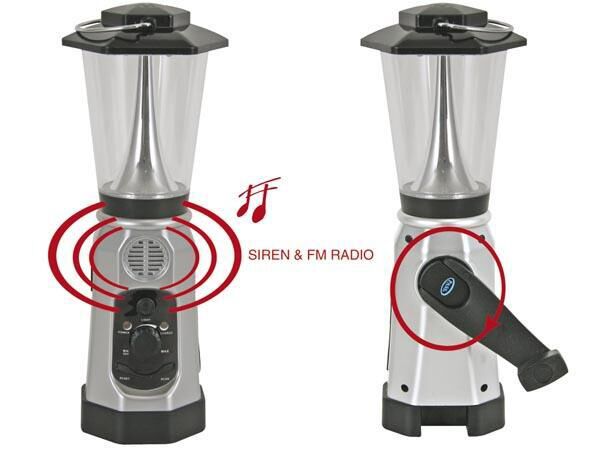 Product thumbnail DYNAMOLEDLANTAARN MET INGEBOUWDE RADIO-ONTVANGER