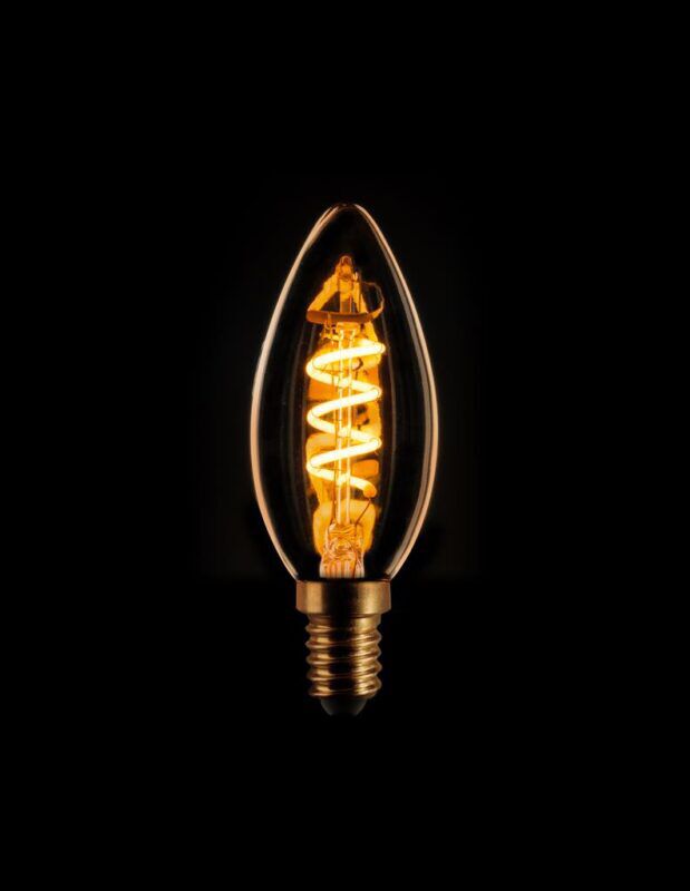 Product thumbnail LED KAARS E14 SPIRAAL 5W 3 STANDEN DIMBAAR