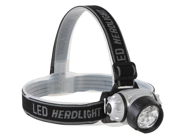 Product thumbnail HOOFDLAMP MET 7 ZEER HELDERE WITTE LEDS