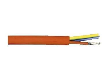 Product thumbnail 4 x 1 mm² Hittebestendige siliconenkabel 180 graden rood
