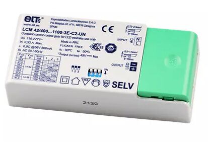 Product thumbnail LED-DRIVER INSTELBAAR 400mA TOT 1100mA 42W