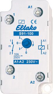 Product thumbnail Eltako Bistabiel relais S91-100-230V
