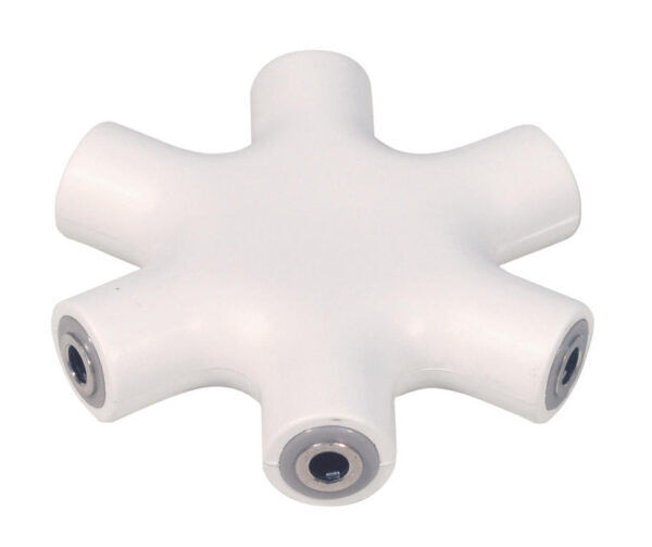 Jack-audio splitter 3.5mm stereo 5 weg