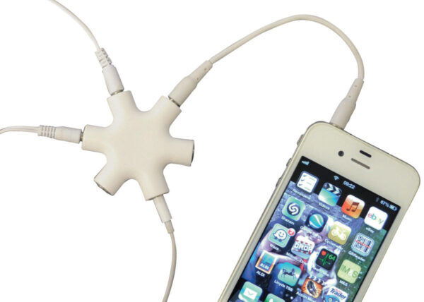 Jack-audio splitter 3.5mm stereo 5 weg - Afbeelding 2