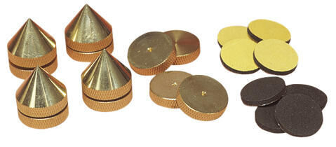 Product thumbnail Set van 4 verstelbare luidspreker 25mm spikes