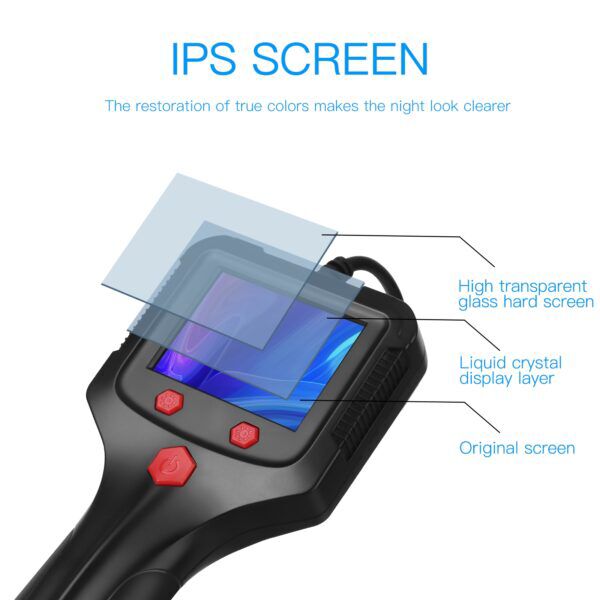 Endoscope met 2.4" LCD Scherm 2 meter lengte - Afbeelding 3