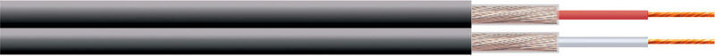 Product thumbnail Afgeschermde stereo audiokabel zwart