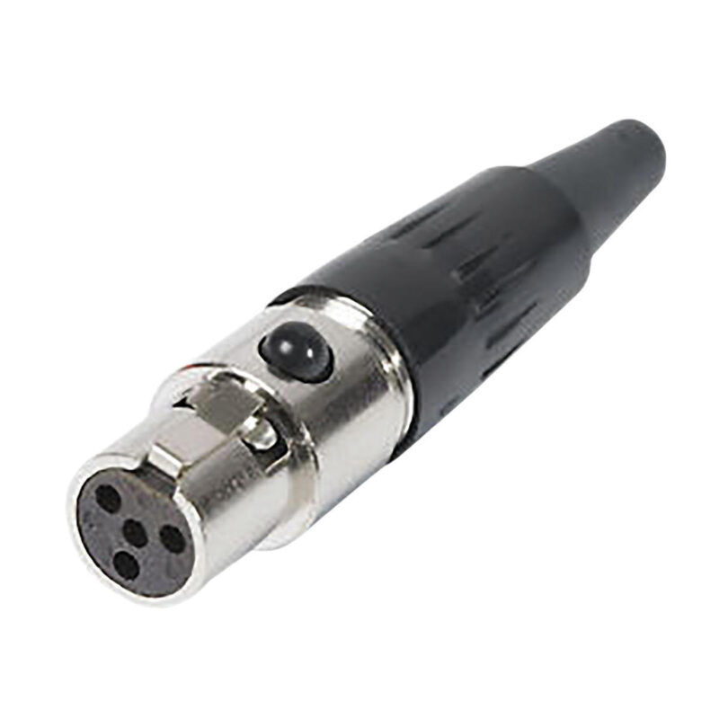 Product thumbnail 4 Pin Mini XLR Female Connector