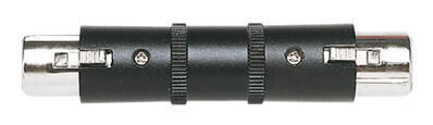 Product thumbnail XLR 3-Pins Female - XLR 3-Pins Female Zwart