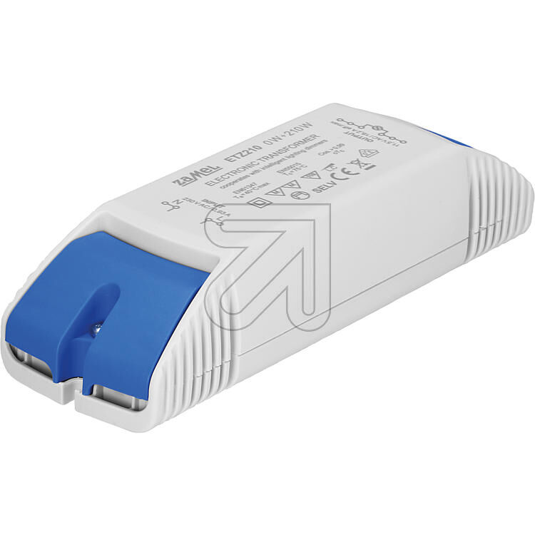 Product thumbnail ETZ elektronische LED/halogeen-trafo 0.1 tot 210Watt