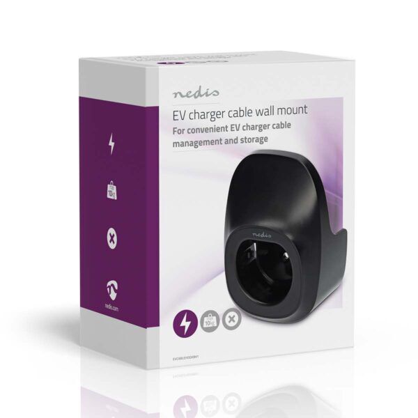 Nedis | EV-laadkabelhouder | Zwart | ABS - Afbeelding 7