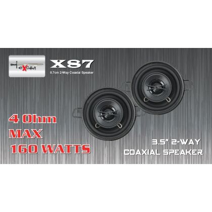 Product thumbnail EXCALIBUR  speakerset 8,7 cm 2-weg