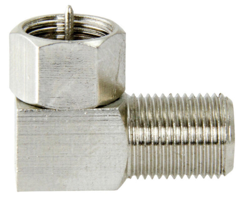 Product thumbnail HQ Antenne Adapter F-connector kniestuk 90
