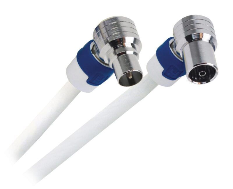 Product thumbnail 1,5 meter 4G Proof Coaxkabel FEKAB Male - Female Wit