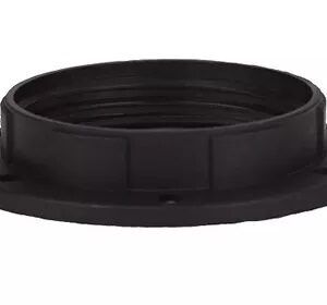 Fittingring voor E27 fitting zwart