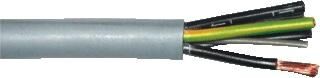 Product thumbnail Flexibele stuurstroomkabel 5x0,75mm² grijs