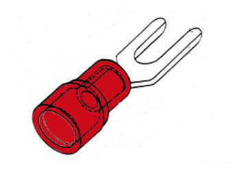 Product thumbnail VORK KABELSCHOEN M5 ROOD