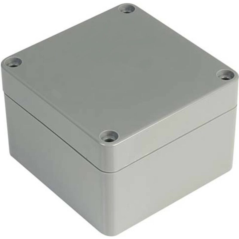 Product thumbnail ABS-BEHUIZING  82 x 80 x 55mm WATERBESTENDIG DONKERGRIJS