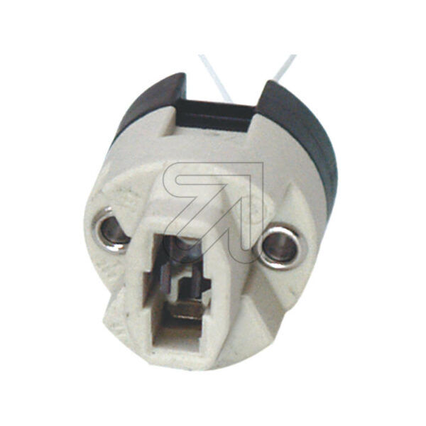 G9 fitting (steen) met kunststof sokkel en 15cm aansluitsnoer - Afbeelding 2