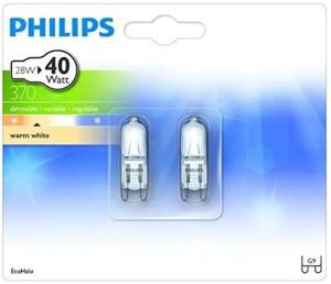 Product thumbnail Philips Halogeenlamp G9 28W ECO 230V / 2 stuks
