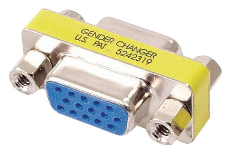 Product thumbnail VGA-Adapter VGA Female 15-Pins - VGA Female 15-Pins Metaal