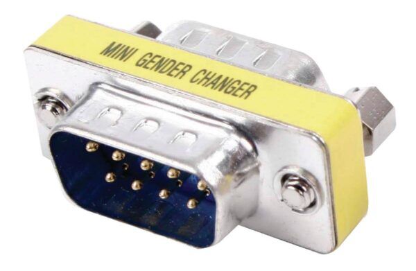 Seriële Adapter | SUB-D 9-Pins Male - SUB-D 9-Pins Male Metaal