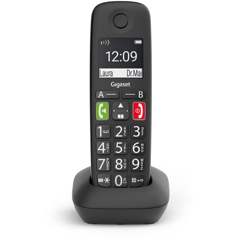 Product thumbnail Gigaset E290R Big Button Black Losse Handset