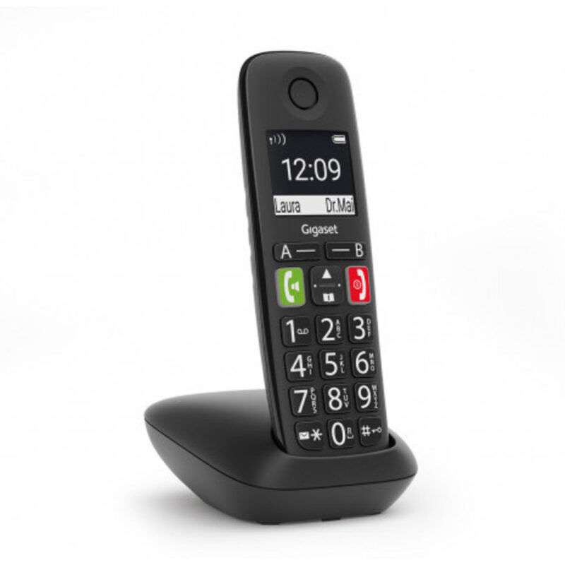 Product thumbnail Gigaset E290R DECT Big Button Black