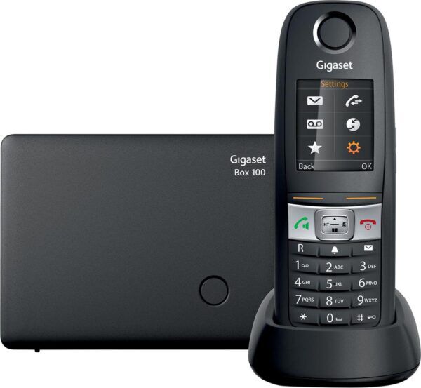 Gigaset E630 zwart schok-, spatwater -en stofbestendig - Afbeelding 4