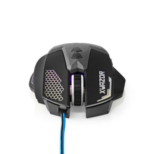 Gaming-Muis | Bedraad | Verlicht | 2400 dpi | 7 Knoppen - Afbeelding 5