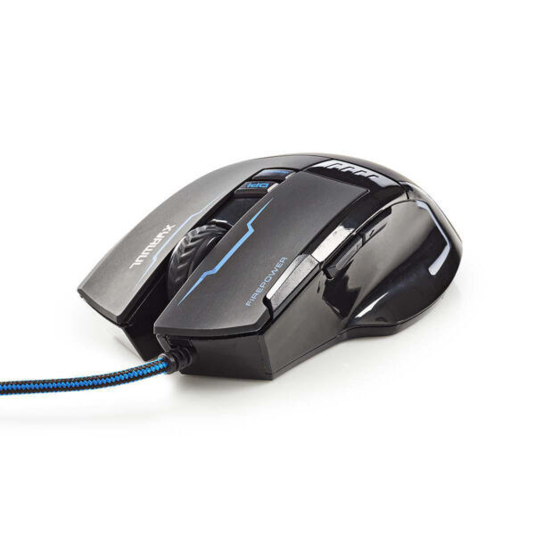 Gaming-Muis | Bedraad | Verlicht | 4000 dpi | 8 Knoppen - Afbeelding 9