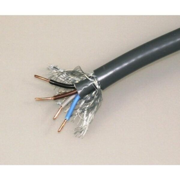 YMVK-mbas 4 x 2.5mm² installatiekabel met aardscherm grijs - Afbeelding 3