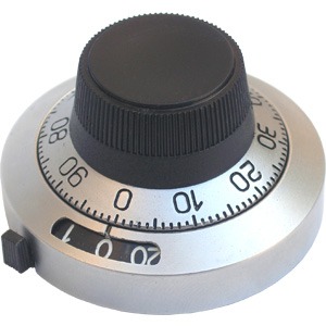 Product thumbnail 20 Slagen Bourns Potentiometerknop voor 6.35mm as H-46-6A