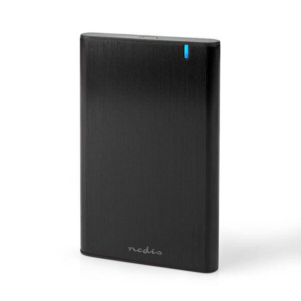 Hardeschijfbehuizing | 2.5 " | USB 3.1 Gen1 | USB Type-A / USB Type-C | Notebook / PC | Aluminium