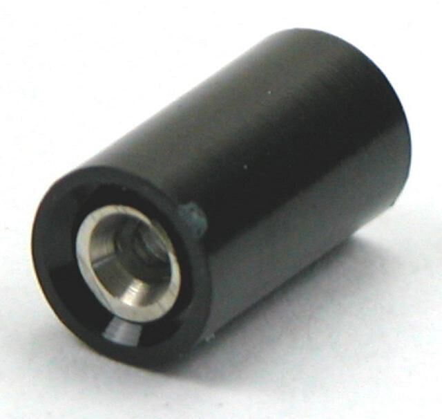 Product thumbnail BANAANSTEKKER MINI 2.6MM FEMALE ZWART