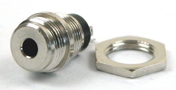 JACK CHASSIS 3.5MM STEREO METAAL SCHROEF