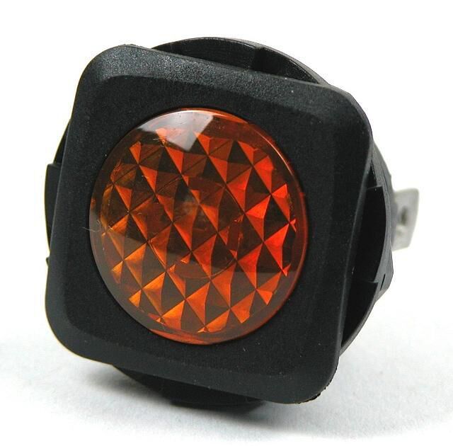 Product thumbnail Signaallamp 230V 23.4 x 23.4 geel