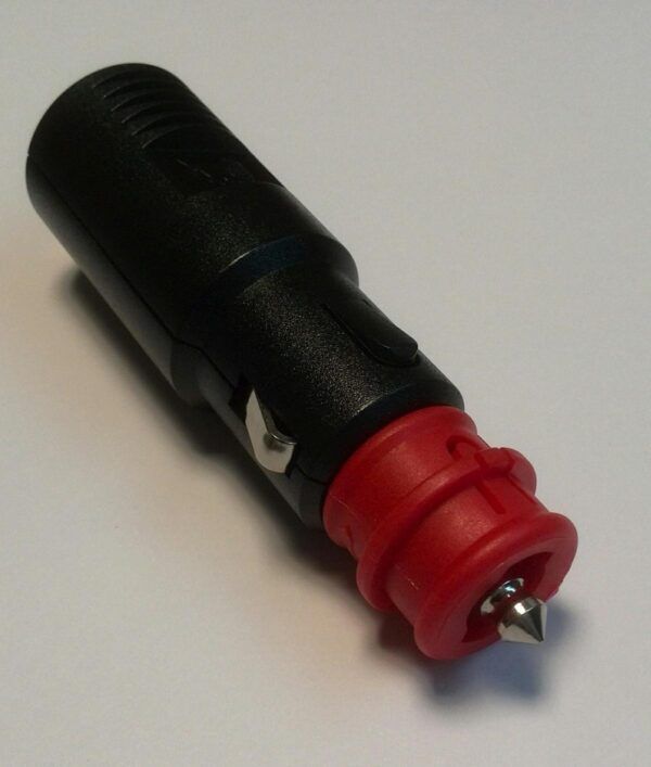 AUTO AANSTEKERPLUG MALE MET ADAPTERRING HOOGWAARDIG - Afbeelding 2