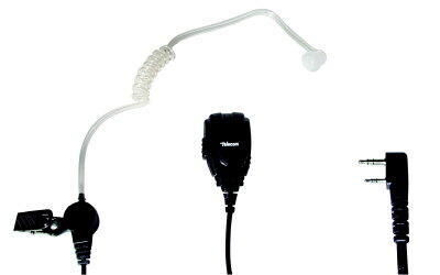 Product thumbnail Universele portofoon-headset voor Kenwood en TEAM portofoons