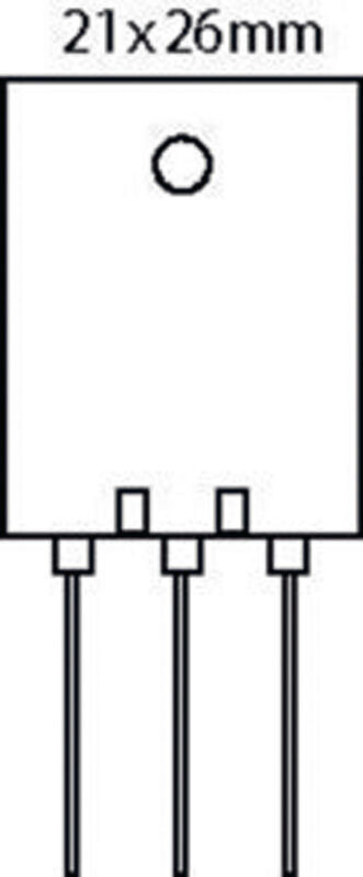 Product thumbnail Transistor SI-N 230 VDC 15 A 150W 30MHz