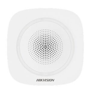 Product thumbnail Hikvision Draadloze Sirene met Flitser DS-PS1-I-WE (rood)