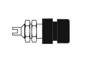 Product thumbnail HIRSCHMANN BUS MET GEISOLEERDE KOP / ZWART (BIL20)