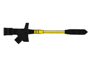 Product thumbnail FLEXIBELE KLEMTESTPEN MET TWEEDELIGE KLEM (KLEPS 2700)