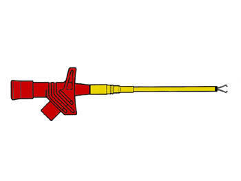 Product thumbnail FLEXIBELE KLEMTESTPEN / ROOD (KLEPS 2600)