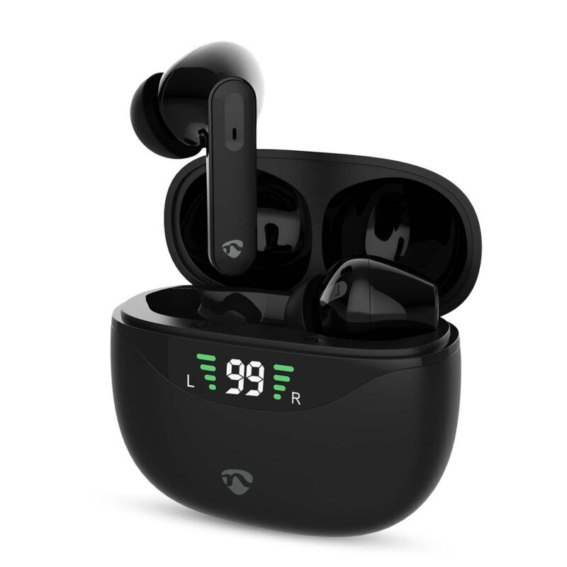 Product thumbnail Draadloze Oordopjes | Noise Cancelling | Bluetooth | Zwart