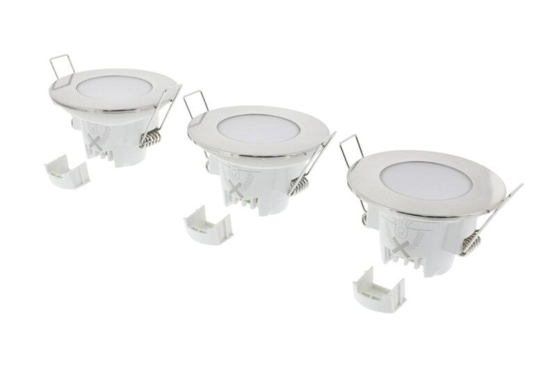 Product thumbnail 3 STUKS LED INBOUWSPOT 4.6W 2700K 350 lm