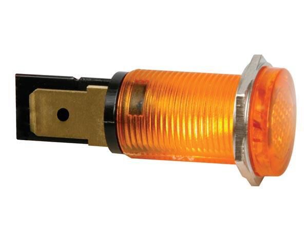 Product thumbnail RONDE SIGNAALLAMP 14mm 12V ORANJE