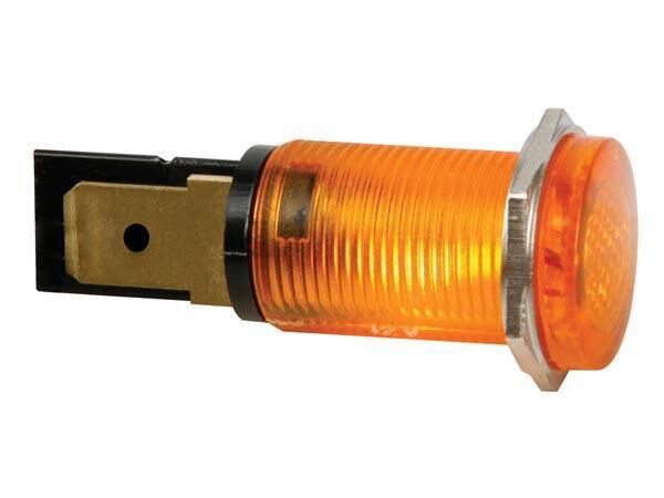 Product thumbnail RONDE SIGNAALLAMP 14mm 220V ORANJE